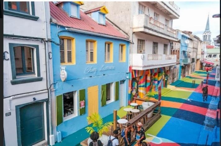 Appartement T3 Coeur De Ville Patio Fort-de-France Dış mekan fotoğraf
