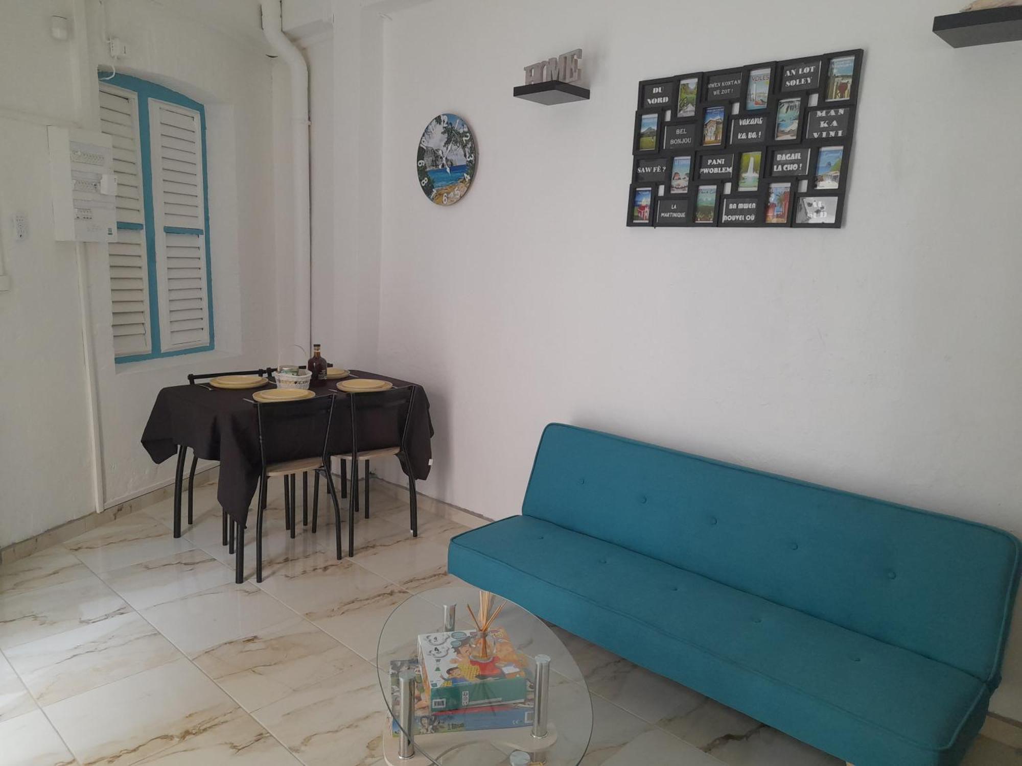 Appartement T3 Coeur De Ville Patio Fort-de-France Dış mekan fotoğraf